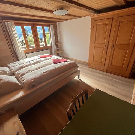 Chalet Sonnenheim, Wohnung Mit Panoramafenster 아델보덴 외부 사진