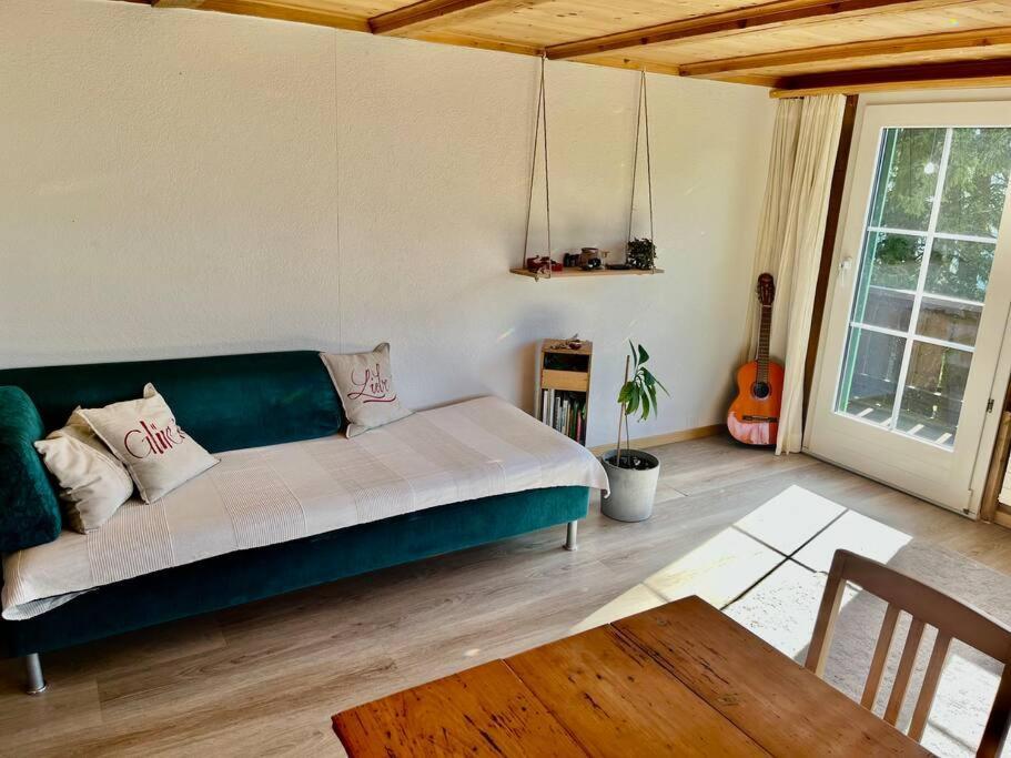 Chalet Sonnenheim, Wohnung Mit Panoramafenster 아델보덴 외부 사진